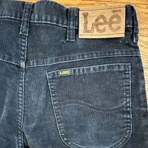BLACK Lee vintage made in USA corduroy men’s pants 32X32